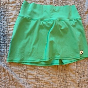 Vuori Light Green Skort